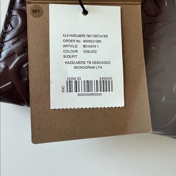 Burberry Monogram Leather Wallet with Detachable Strap - Picture 12 of 16